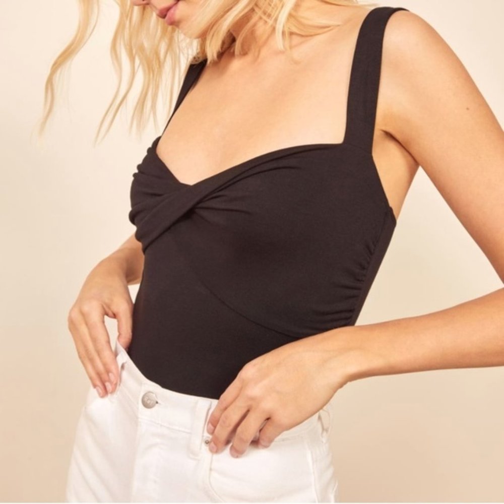 Black Reformation Anine Top Size Medium